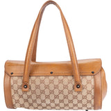 Gucci GG Monogram Bamboo Handbag