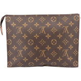 Louis Vuitton Canvas Monogram Poche Toilette 25 Clutch