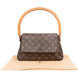 Louis Vuitton Canvas Monogram Looping PM Handbag