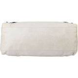 Balenciaga White Leather City Handbag