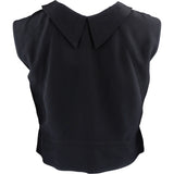 Chanel Light Black Silk Top (D38 / FR40)