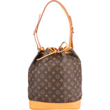 Louis Vuitton Canvas Monogram Sac Noe Grande Shoulder Bag