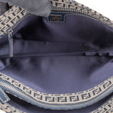 Fendi FF Monogram Baguette Buckle Shoulder Bag