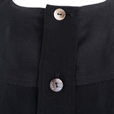 Chanel Light Black Silk Top (D38 / FR40)