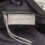 Balenciaga White Leather City Handbag