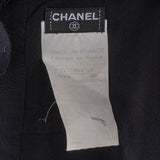 Chanel Light Black Silk Top (D38 / FR40)
