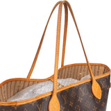 Louis Vuitton Canvas Monogram Neverfull MM Shopper Handbag