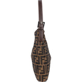 Fendi FF Monogram Baguette Buckle Shoulder Bag