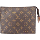 Louis Vuitton Canvas Monogram Poche Toilette 19 Pouch
