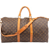 Louis Vuitton Canvas Monogram Keepall 50 Bandouliere