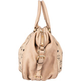 MCM Visetos Monogram Boston Handbag