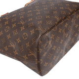 Louis Vuitton Canvas Monogram Neverfull MM Shopper Handbag