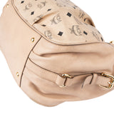 MCM Visetos Monogram Boston Handbag