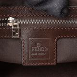 Fendi FF Monogram Baguette Buckle Shoulder Bag