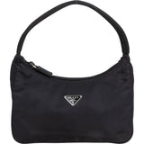 Prada Black Nylon Triangle Vintage Re-Edition Handbag