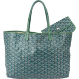 Goyard Green Goyardine Monogram Saint Louis PM Handbag