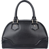 Louis Vuitton Noir Epi Leather Montaigne PM Handbag