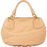 Miu Miu Beige Soft Leather Classic Handbag
