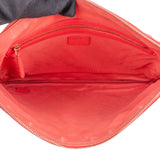 Chanel Quilted Caviar Leather CC Clutch