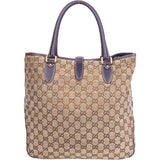 Gucci GG Monogram Purple Jackie Handbag