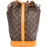 Louis Vuitton Canvas Monogram Sac Noe Grande Shoulder Bag