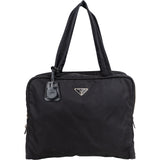 Prada Black Nylon Triangle Handbag
