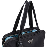 Prada Black Nylon Triangle Handbag