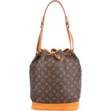 Louis Vuitton Canvas Monogram Sac Noe Grande Shoulder Bag