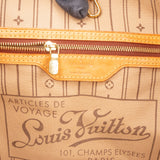 Louis Vuitton Canvas Monogram Neverfull MM Shopper Handbag