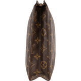 Louis Vuitton Canvas Monogram Poche Toilette 25 Clutch