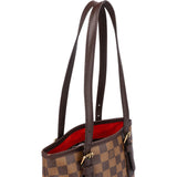 Louis Vuitton Damier Ebene Monogram Bucket Bag PM Handbag