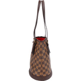Louis Vuitton Damier Ebene Monogram Bucket Bag PM Handbag