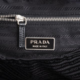 Prada Black Nylon Triangle Handbag