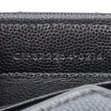 Saint Laurent Chevron Leather Wallet
