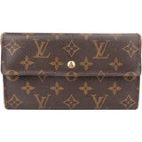 Louis Vuitton Canvas Monogram Sarah Wallet