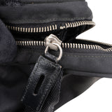 Prada Black Nylon Triangle Handbag