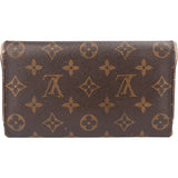 Louis Vuitton Canvas Monogram Sarah Wallet