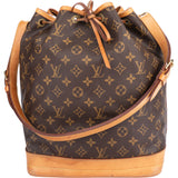 Louis Vuitton Canvas Monogram Sac Noe Grande Shoulder Bag