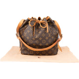 Louis Vuitton Canvas Monogram Sac Noe Petit Shoulder Bag