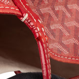 Goyard Red Goyardine Monogram Saint Louis PM Handbag