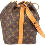 Louis Vuitton Canvas Monogram Sac Noe Petit Shoulder Bag