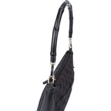 Gucci GG Monogram Bamboo Handbag