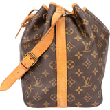Louis Vuitton Canvas Monogram Sac Noe Petit Shoulder Bag