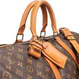 Louis Vuitton Canvas Monogram Keepall 50 Bandouliere