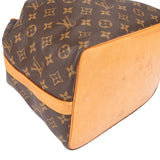 Louis Vuitton Canvas Monogram Sac Noe Petit Shoulder Bag