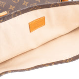 Louis Vuitton Canvas Monogram Sac Plat Handbag