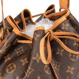Louis Vuitton Canvas Monogram Sac Noe Petit Shoulder Bag