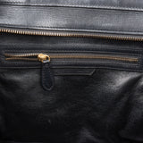 Céline Tricolor Leather Luggage Handbag