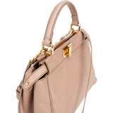Fendi Leather Peekaboo Handbag