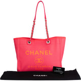 Chanel Pink Cambon Ibiza Deauville Shoulder Bag